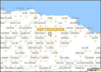 map of Santa Eugenia