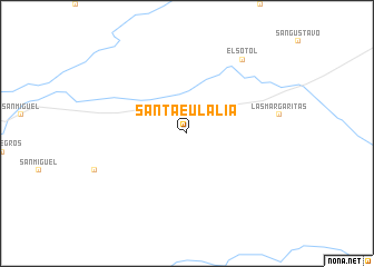 map of Santa Eulalia