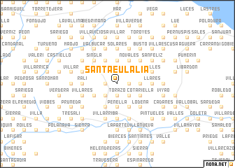 map of Santa Eulalia