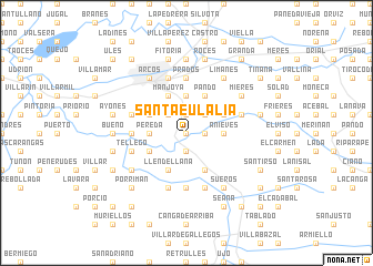 map of Santa Eulalia