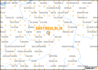 map of Santa Eulália