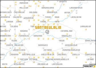 map of Santa Eulalia