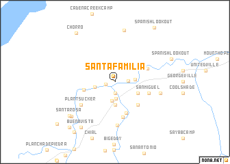 map of Santa Familia