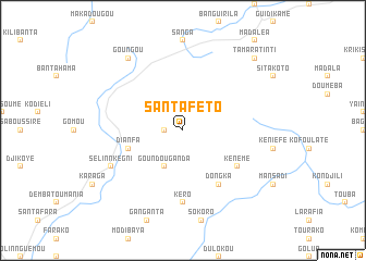 map of Santaféto