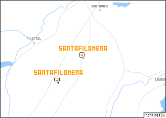 map of Santa Filomena