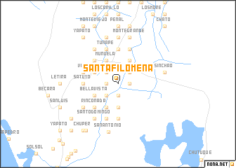 map of Santa Filomena
