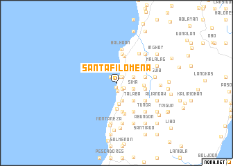 map of Santa Filomena