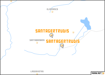 map of Santa Gertrudis