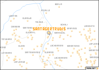 map of Santa Gertrudis