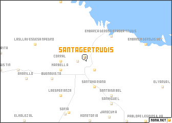 map of Santa Gertrudis