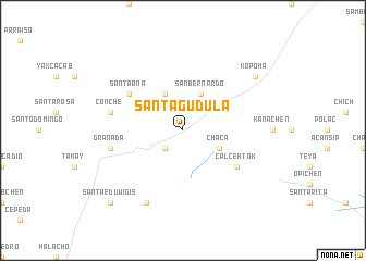 map of Santa Gúdula