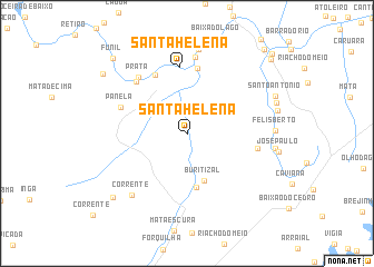 map of Santa Helena