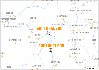 map of Santa Helena