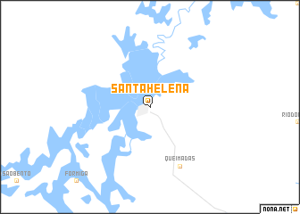 map of Santa Helena