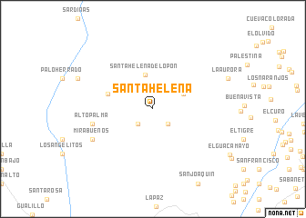 map of Santa Helena