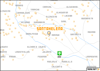 map of Santa Helena