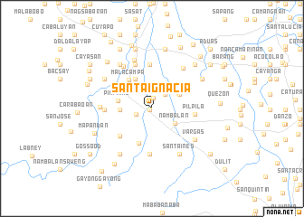 map of Santa Ignacia