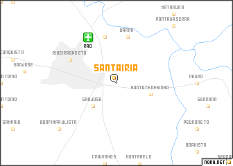 map of Santa Iria