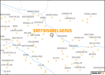 map of Santa Isabel de Nus