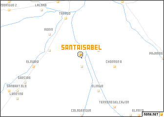 map of Santa Isabel