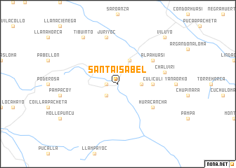 map of Santa Isabel