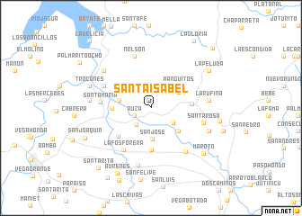 map of Santa Isabel