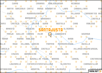 map of Santa Justa