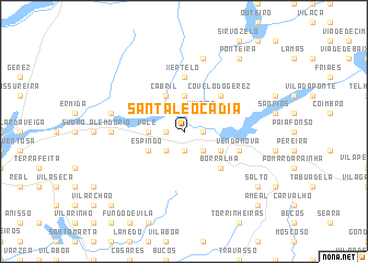 map of Santa Leocádia