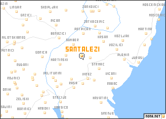 map of Santalezi