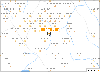 map of Santalma