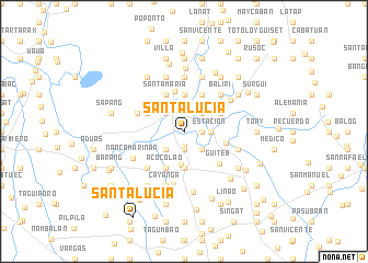 map of Santa Lucia