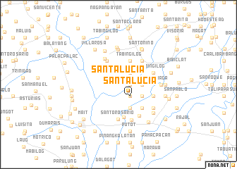 map of Santa Lucia