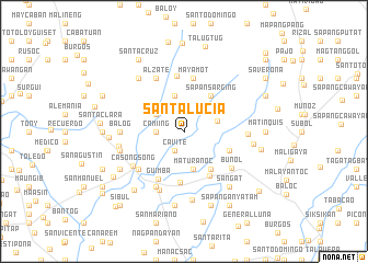 map of Santa Lucia