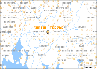 map of Santa Lutgarda