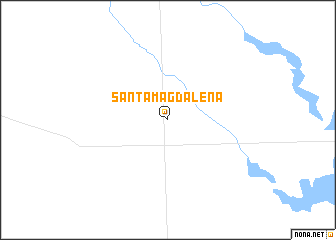 map of Santa Magdalena