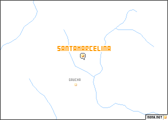 map of Santa Marcelina