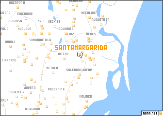 map of Santa Margarida