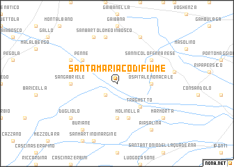 map of Santa Maria Codifiume