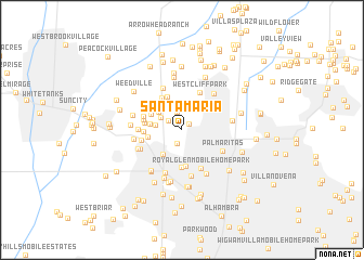 map of Santa Maria