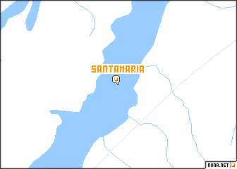 map of Santa Maria