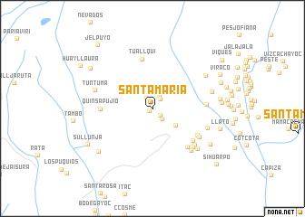 map of Santa Maria