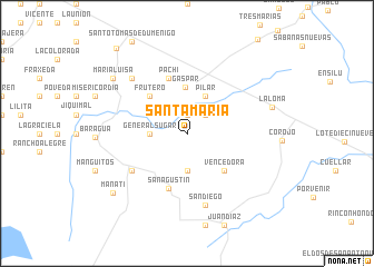 map of Santa María