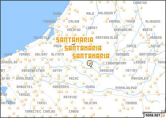 map of Santa Maria