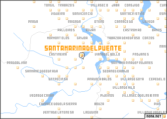 map of Santa Marina del Puente
