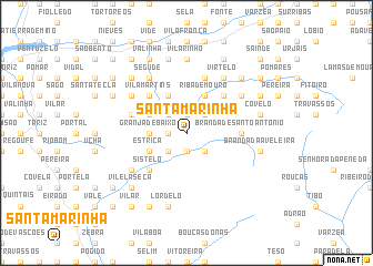 map of Santa Marinha