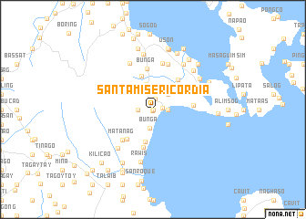 map of Santa Misericordia