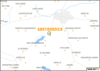 map of Santa Mónica