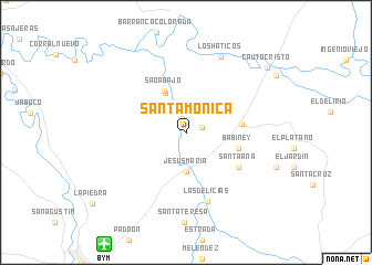 map of Santa Mónica