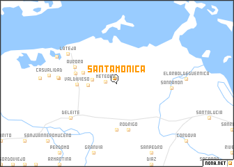 map of Santa Mónica