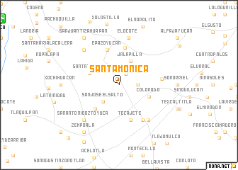 map of Santa Mónica